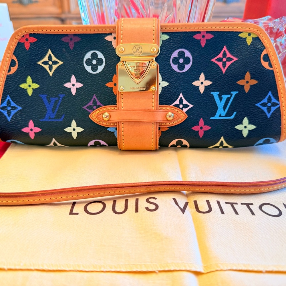 LOUIS VUITTON Monogram Multicolor Shirley Shoulder Bag LIKE NEW